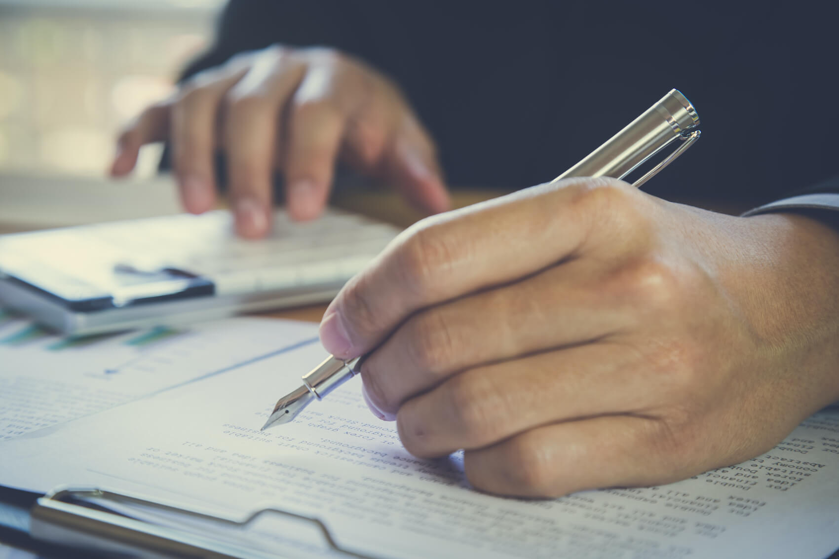 BMW Financing Paperwork