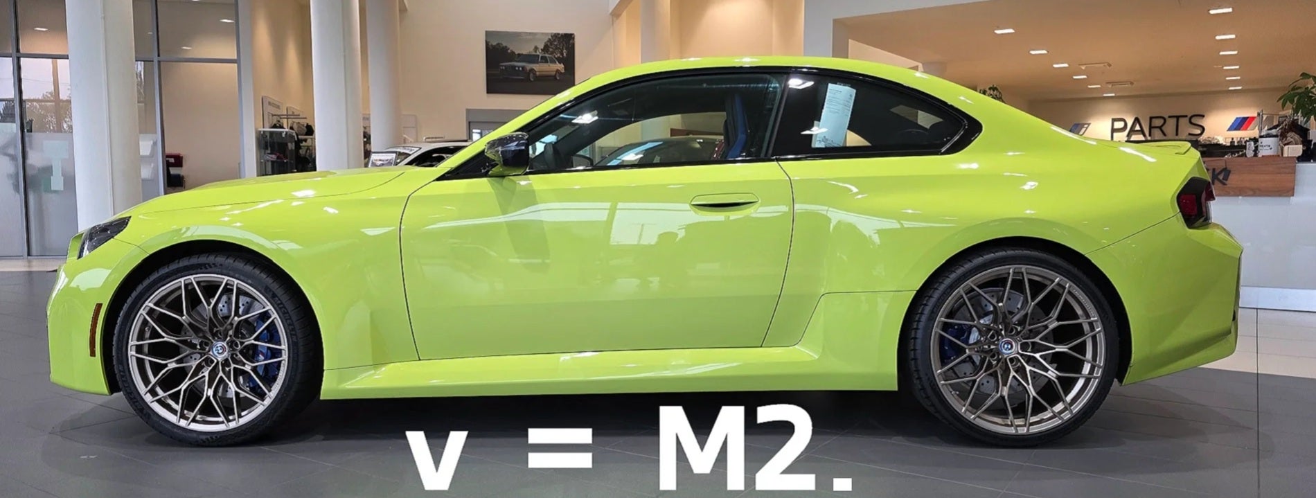 THE BMW M2 6 SPEED MANUAL IN SAO PAULO YELLOW