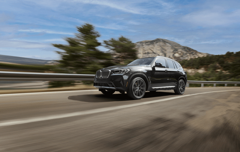 2022 BMW X3 on the Road