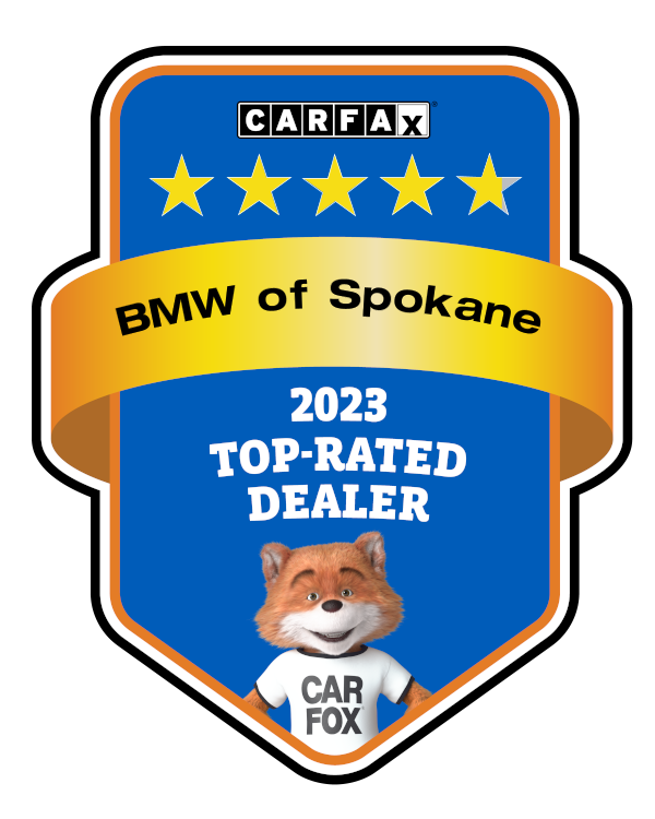 BMW of Spokane 2022 Carfax Award Badge